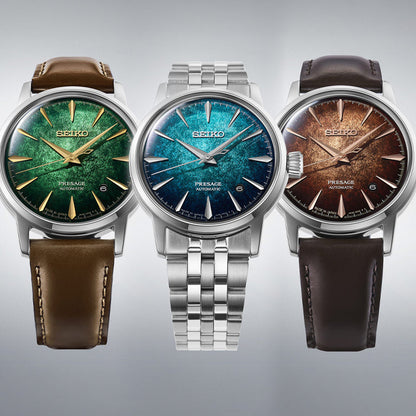 Seiko Presage esfera marrón HCB003J1 - vista 4