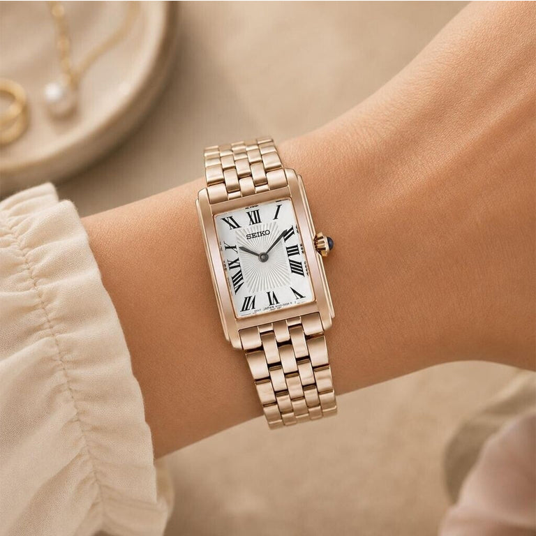 HGG002P1 - Seiko Essentials Señora Oro Rosa