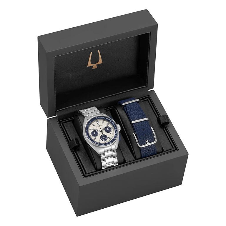 98K112 - Bulova Lunar Pilot "Panda" Dos correas