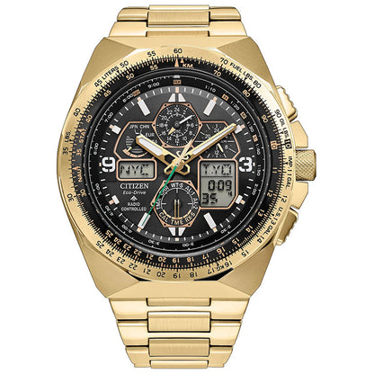 Citizen Skyhawk Gold JY8144-50E - vista frontal