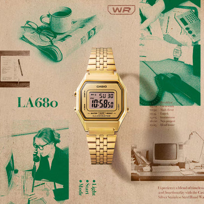 Casio Vintage Iconic LA680WEGA-9ER - vista 4