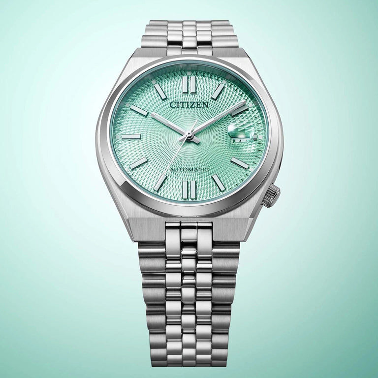 Citizen Tsuyosa 60 Mini verde menta NK0030-51X - vista 4