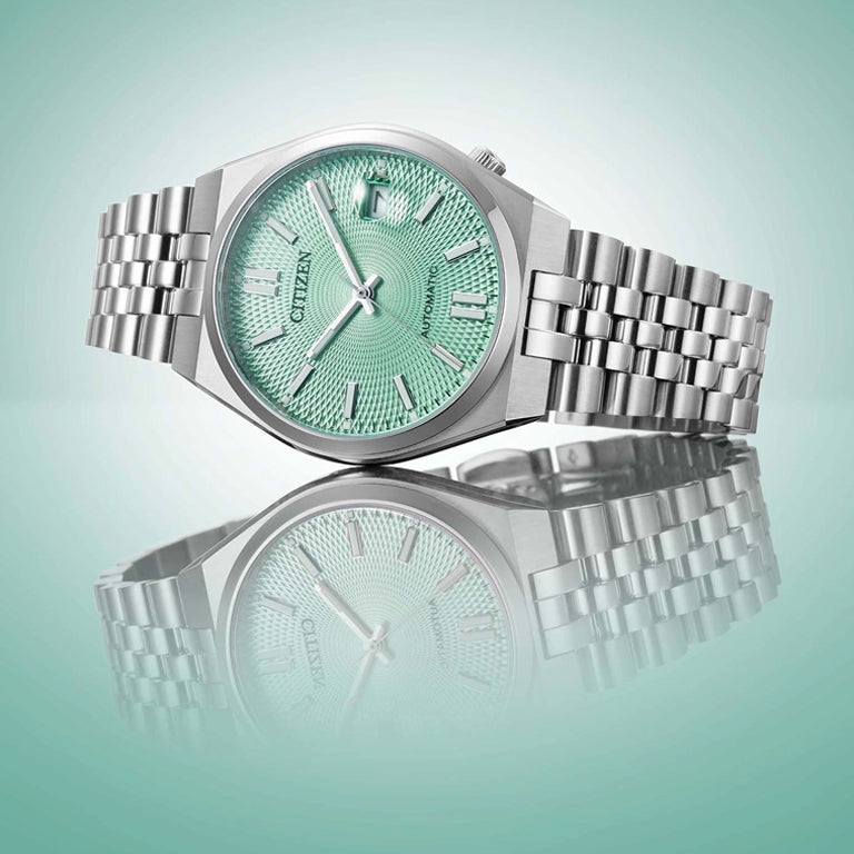 Citizen Tsuyosa 60 Mini verde menta NK0030-51X - vista 5