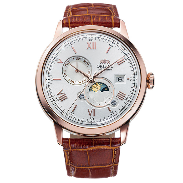 RA-AK0801S30B - Orient Bambino Sun and Moon