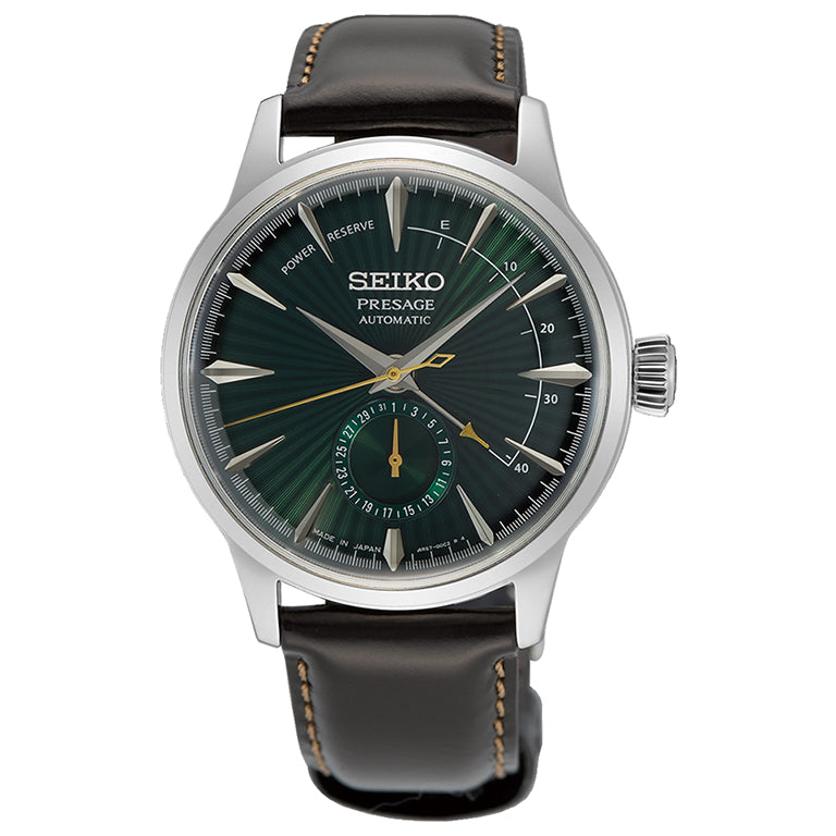 SSA459J1 - Seiko Presage Cocktail "Midnight Mockingbird" Reserva de marcha