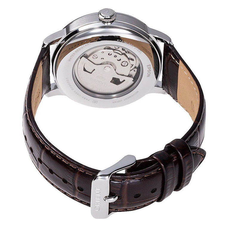 RA-AK0804Y30B - Orient Bambino Sun and Moon