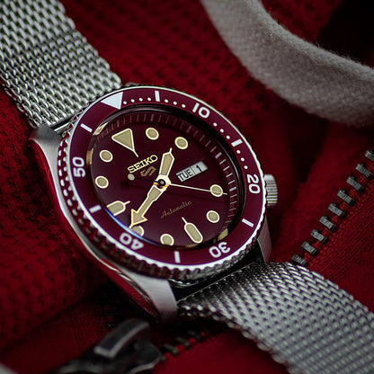 SRPD69K1 - Seiko 5 Sports Suits Granate