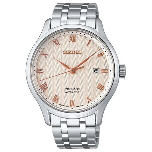 SRPF45J1 - Seiko Presage Jardín Japonés Blanco