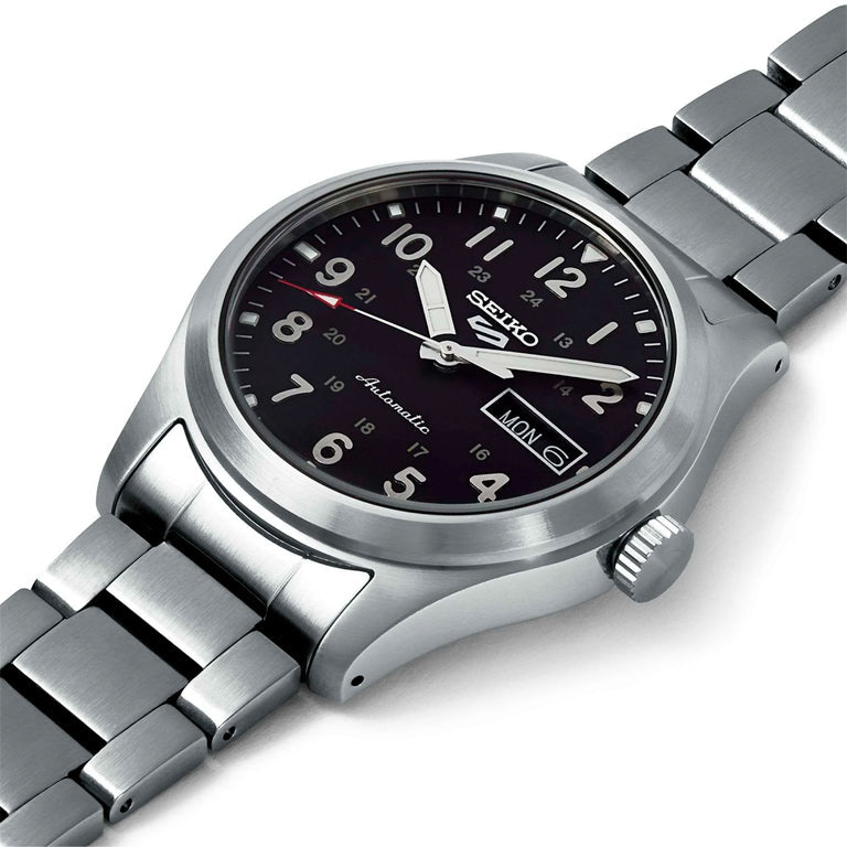 Seiko 5 Sports Field Military Negro SRPG27K1 - vista 2