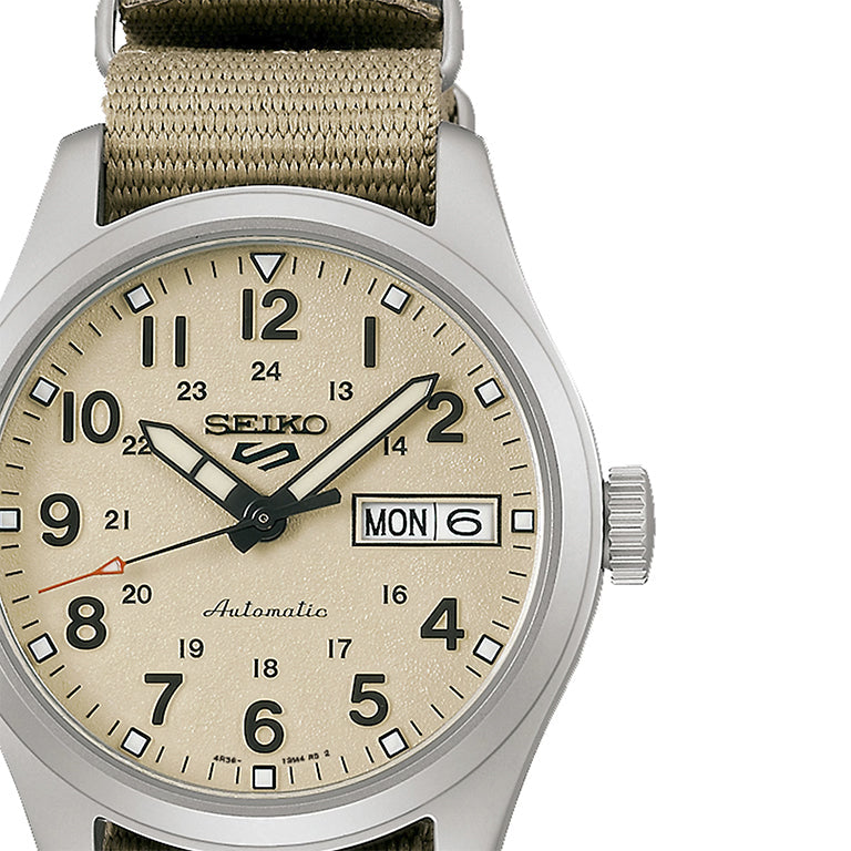 Seiko 5 Sports Midfield Beige SRPJ83K1 - vista 2