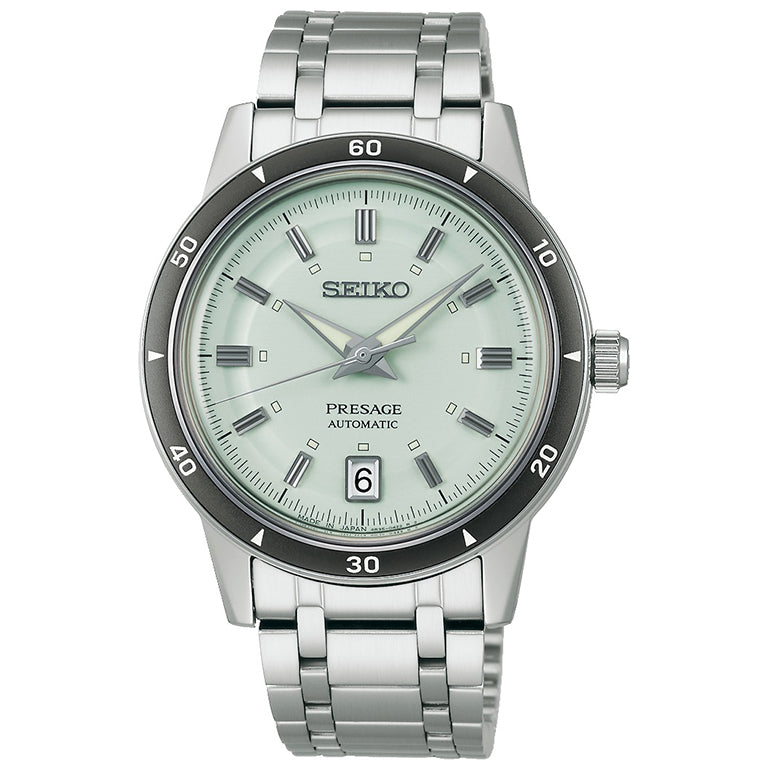 SRPL71J1 - Seiko Presage Style 60's Esfera Verde Claro