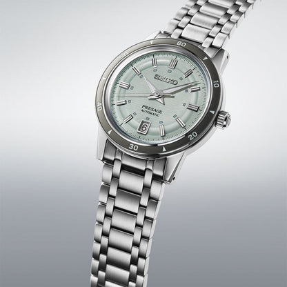 SRPL71J1 - Seiko Presage Style 60's Esfera Verde Claro