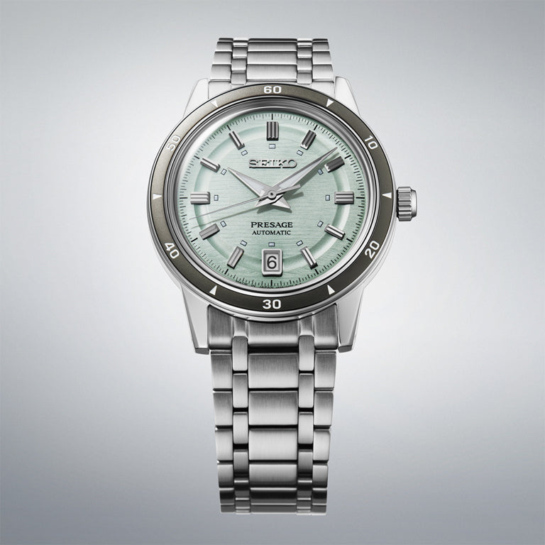 SRPL71J1 - Seiko Presage Style 60's Esfera Verde Claro