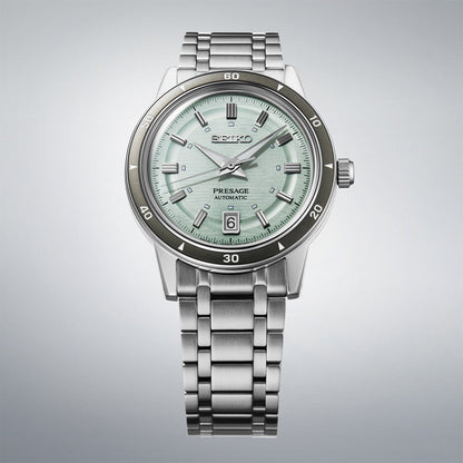 SRPL71J1 - Seiko Presage Style 60's Esfera Verde Claro
