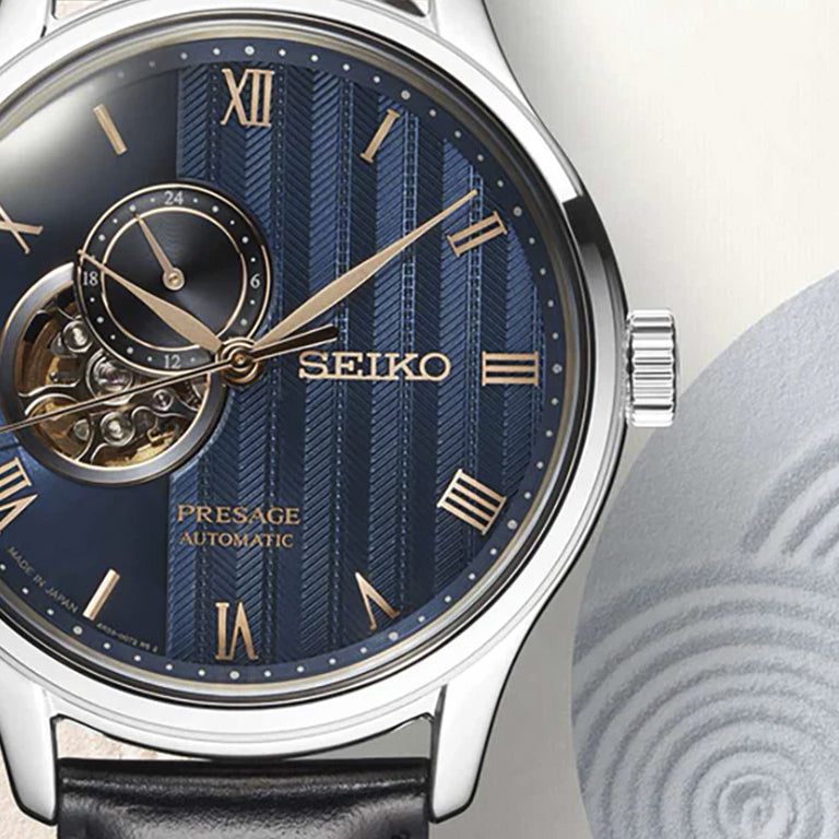 SSA421J1 - Seiko Presage Jardín Japonés Azul