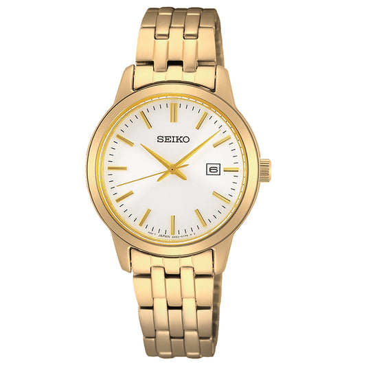 SUR412P1 - Seiko Neo Classic Cuarzo 3 Agujas IP Dorado