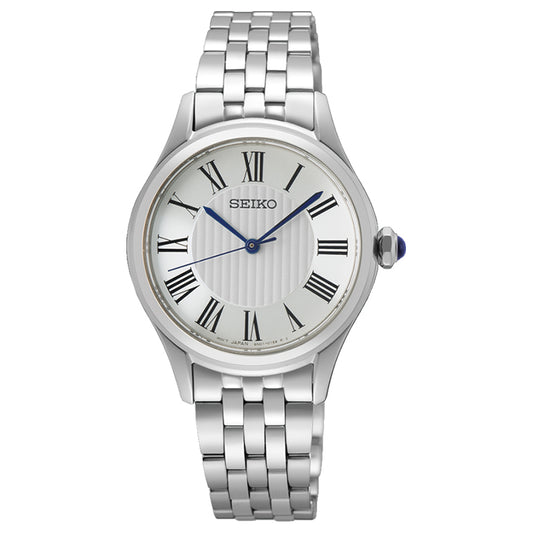 SUR609P1 - Seiko Ladies Cuarzo esfera blanca números romanos