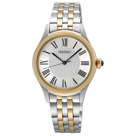 SUR612P1 - Seiko Ladies Cuarzo bicolor números romanos