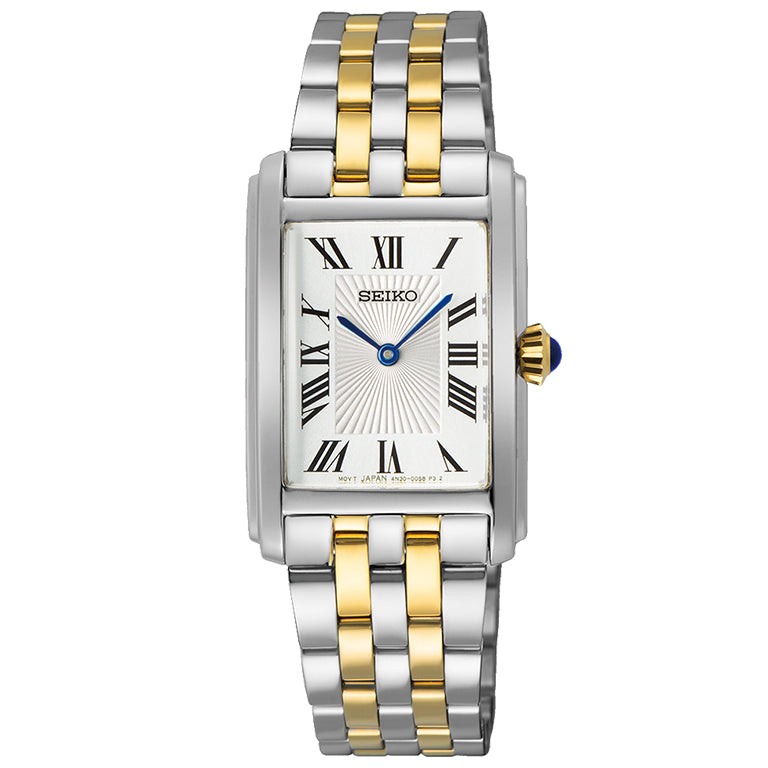 SWR087P1 - Seiko Ladies Tank bicolor