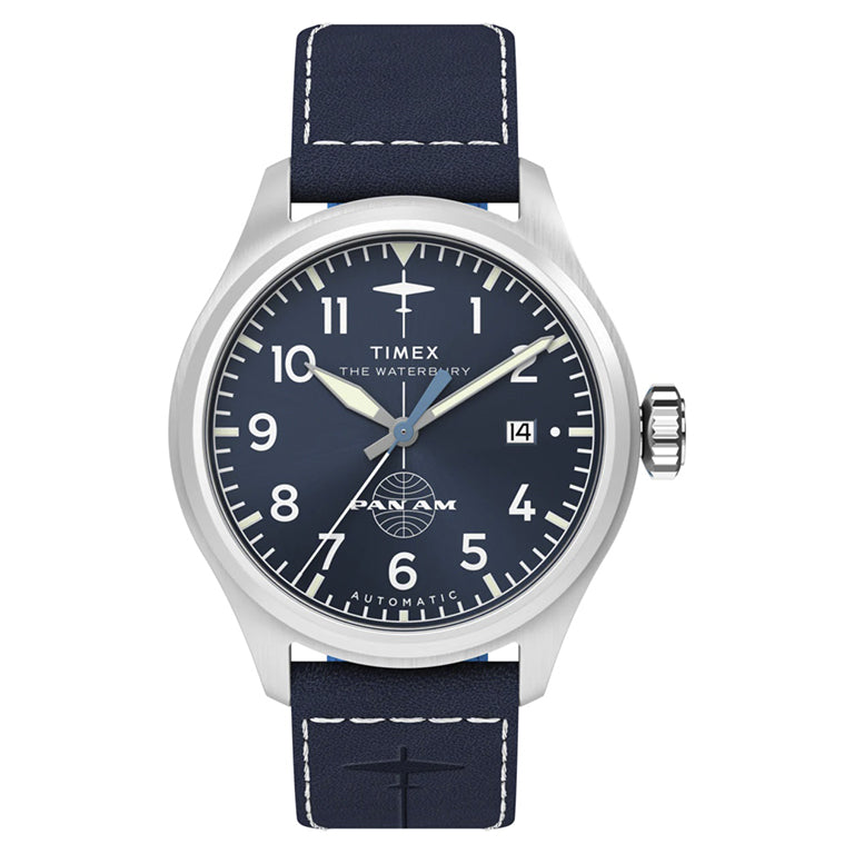 TW2Y38800 - Timex Waterbury Pan Am Azul Automático