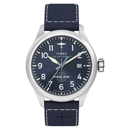 TW2Y38800 - Timex Waterbury Pan Am Azul Automático