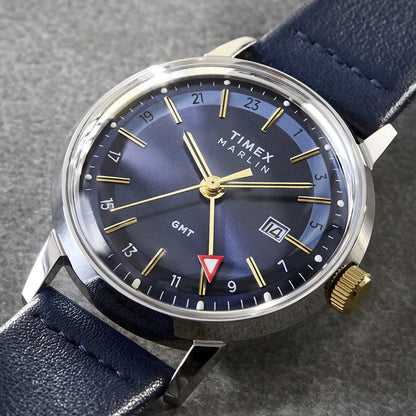 TW2Y47900 - Timex Marlin GMT Azul