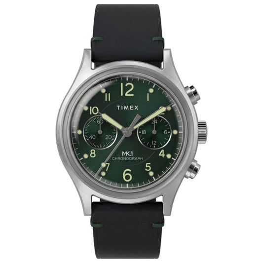 Timex MK1 Chronograph verde TW2Y71200 - vista frontal