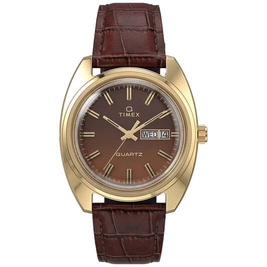 Timex Lab Reissue 1976 Día-Fecha Fumé TW2Y87200 - vista frontal