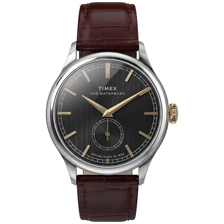 Timex Waterbury Classic Sub-Second dorado TW2Y92100 - vista frontal