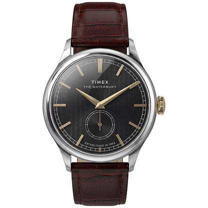 Timex Waterbury Classic Sub-Second dorado TW2Y92100 - vista frontal