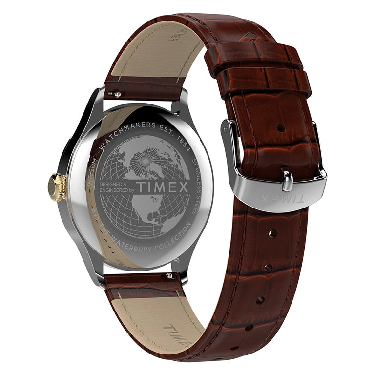 Timex Waterbury Classic Sub-Second dorado TW2Y92100 - vista 2