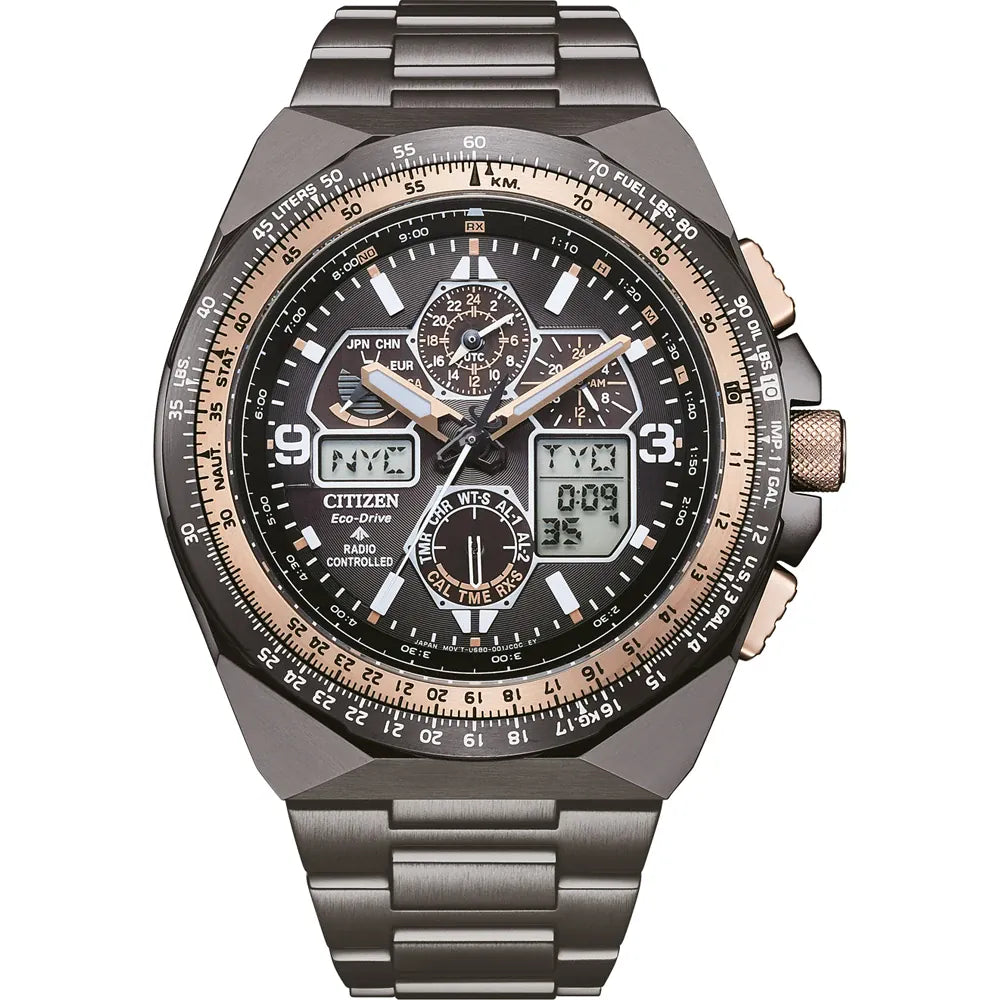 JY8146-54E - Citizen Promaster Radiocontrolado Skyhawk A-T 35 Aniversario Edición Limitada